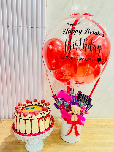 Kek Murah Mamasab Kulai & Bouquet